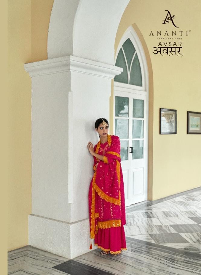 Ananti Avasar Heavy Festive Wear Designer Readymade Wholesale Salwar Suit Collection